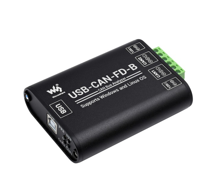 Bộ chuyển đổi công nghiệp USB sang CAN/CAN FD 2 kênh Waveshare USB-CAN-FD