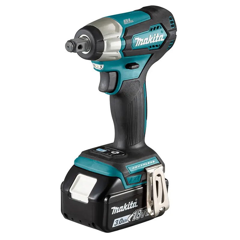 Máy siết bu lông dùng pin Makita DTW181Z 18V, động cơ không chổi than, lực siết 210Nm, đầu vuông 1/2 inch