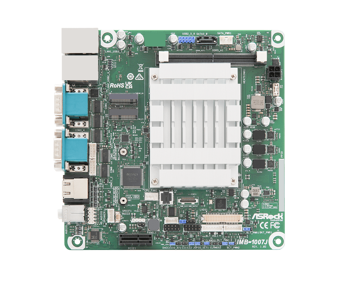 AS Rock,  IMB-1007J Mini-ITX