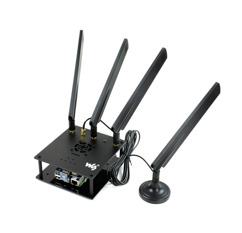 Module 5G SIM8202G-M2 HAT cho Raspberry Pi – hỗ trợ 5G/4G/3G, tích hợp Snapdragon X55, đa chế độ NSA/SA, đa băng tần