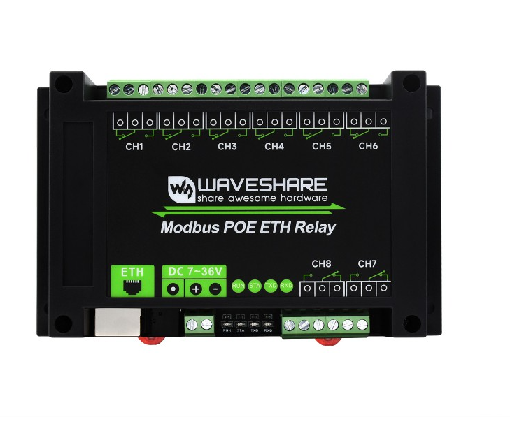 Modbus POE ETH Relay