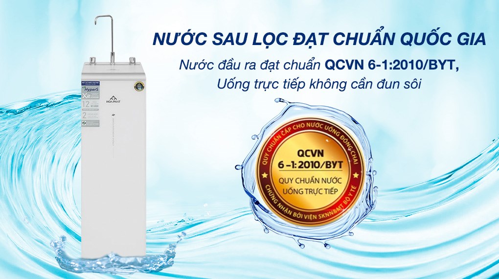 Hòa Phát HPA855 12-core RO Hydrogen Alkaline Ion Water Purifier